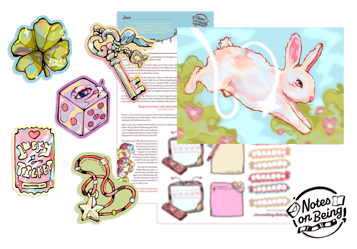 Notes on Being Mail Club 💌 August Edition!