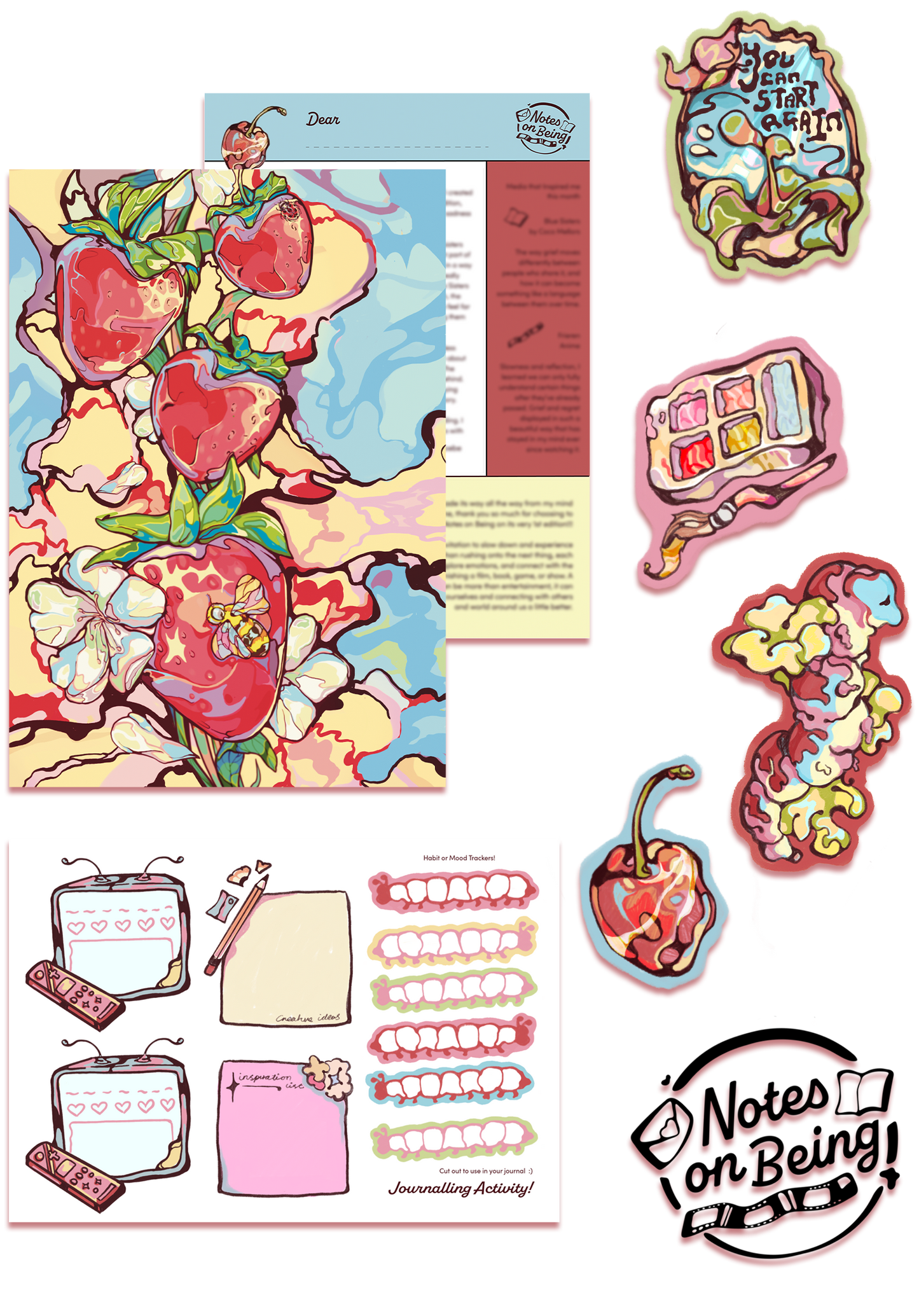 Notes on Being Mail Club 💌 July Edition!